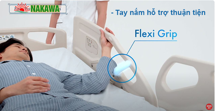 Tay nắm hỗ trợ giường Paramount Bed A6